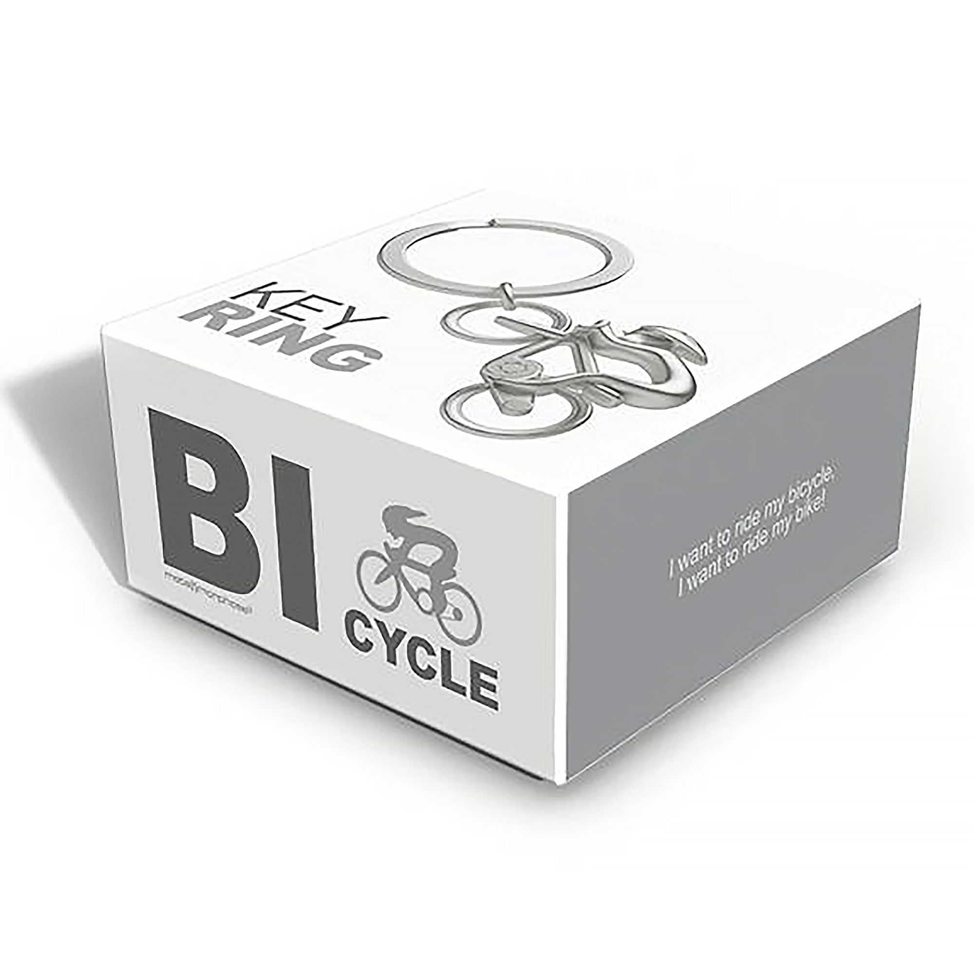 Schlüsselanhänger Fahrrad Verpackung