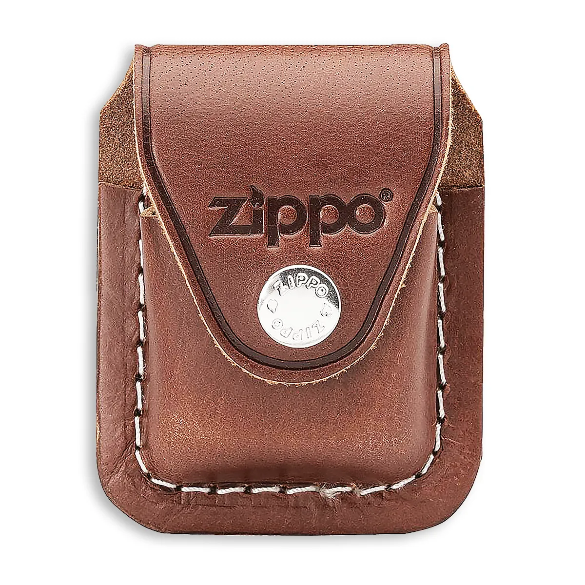 Zippo Tasche braun mit Clip