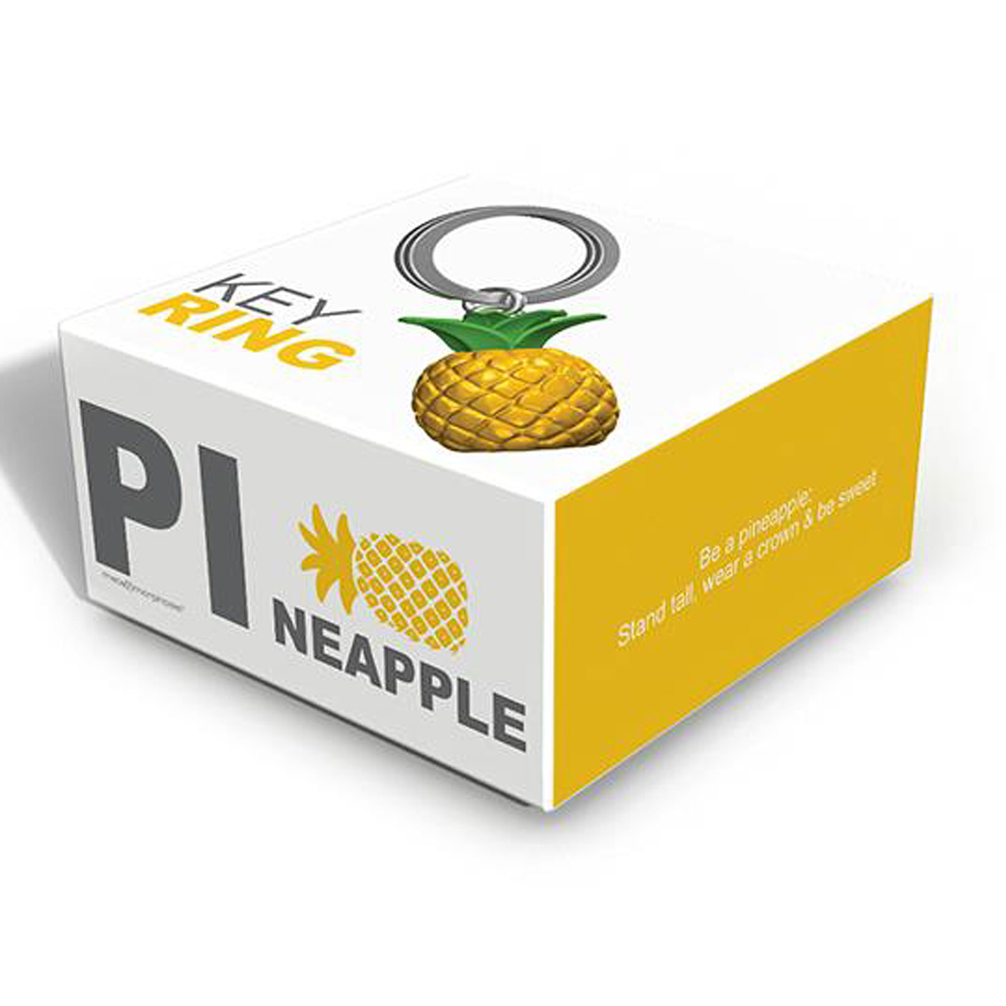 Schlüsselanhänger Ananas Verpackung