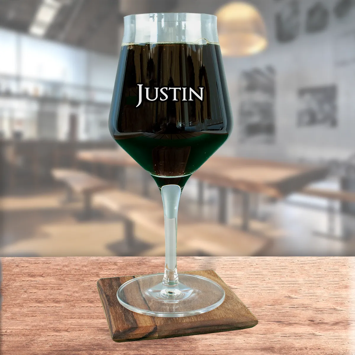 Craft Beer Tasting Glas mit Namen graviert