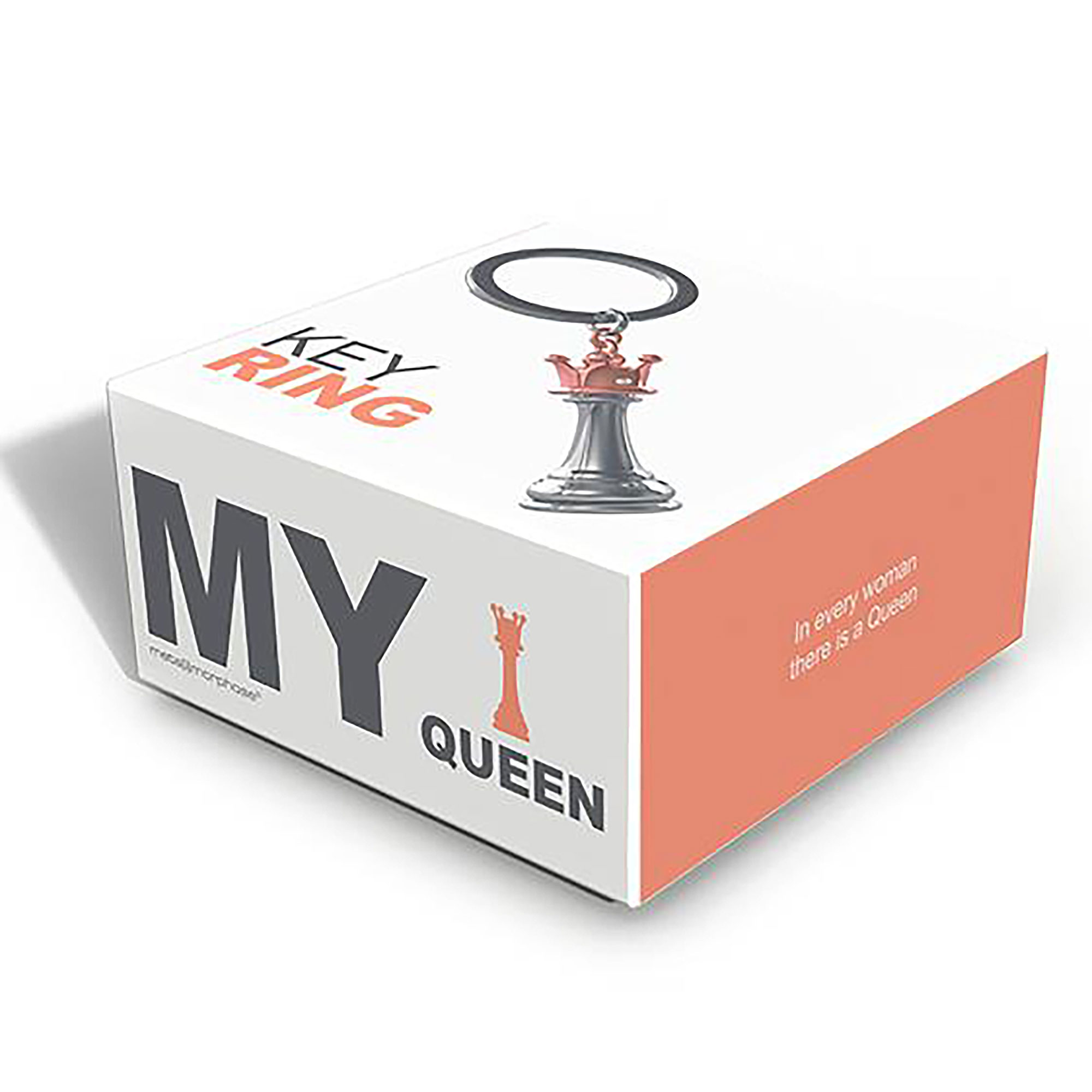 Verpackung Schachfigur Königin (Queen) Schlüsselanhänger 